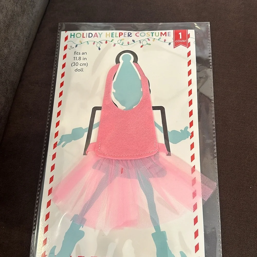 5 pc target bullseye Santa’s elf helper outfits NIP Christmas Elf holiday helper
